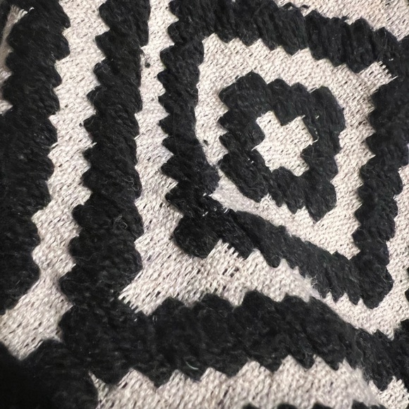 Rebecca Minkoff Julian Backpack B&W Woven Cotton - Picture 5 of 6